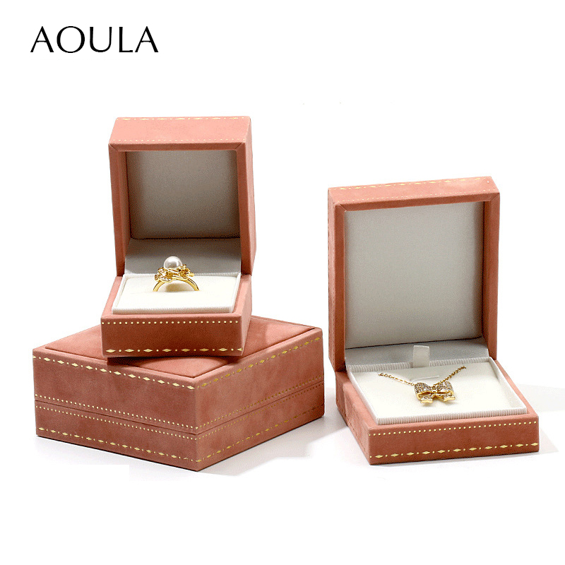 Accessories Travel Jewelry Box - Luxury Ring Earrings Pendant Necklace Jewelry