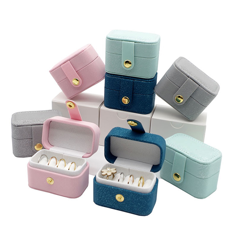 Accessories Travel Jewelry Box - PU Leather Portable Jewelry Box Desktop