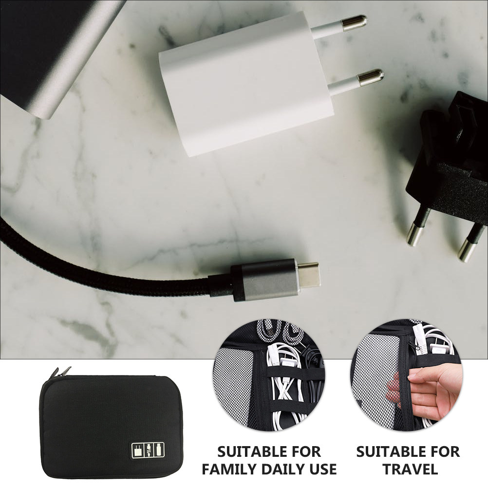 Travel Accessories Electronics - Waterproof Wear-Resistant Digital Accessory Bag 300D