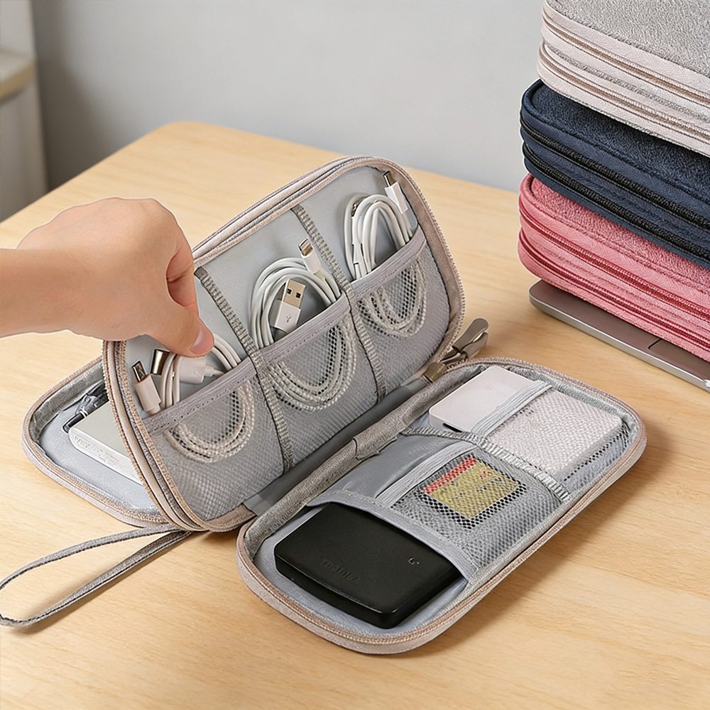 Travel Accessories Electronics - Multifunctional Travel Storage Bag Double Layer