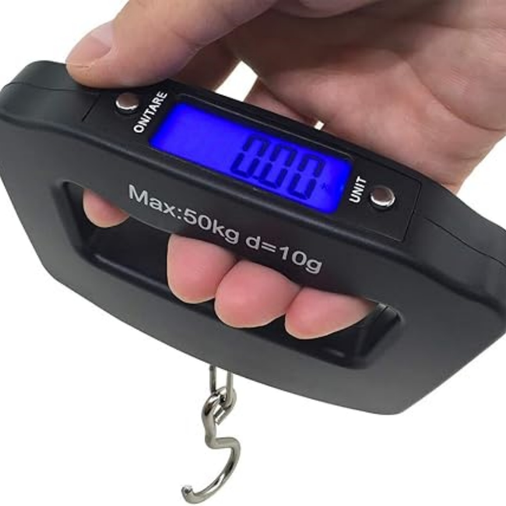 Travel Accessories Electronics - 50Kg 10g Luggage Weight Scale, LCD