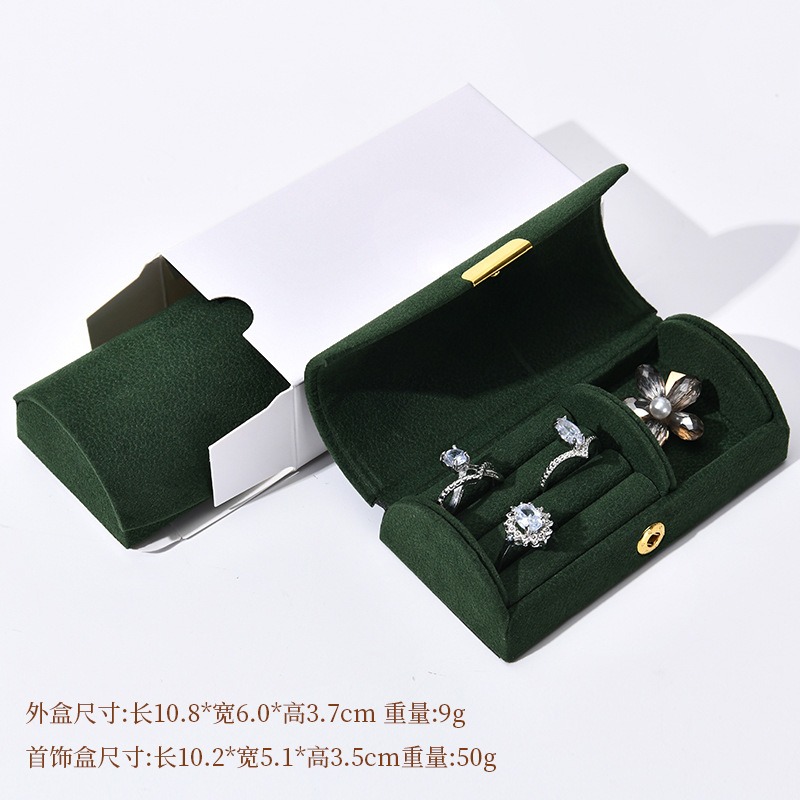 Accessories Travel Jewelry Box - Portable Travel Velvet Jewelry Box Small