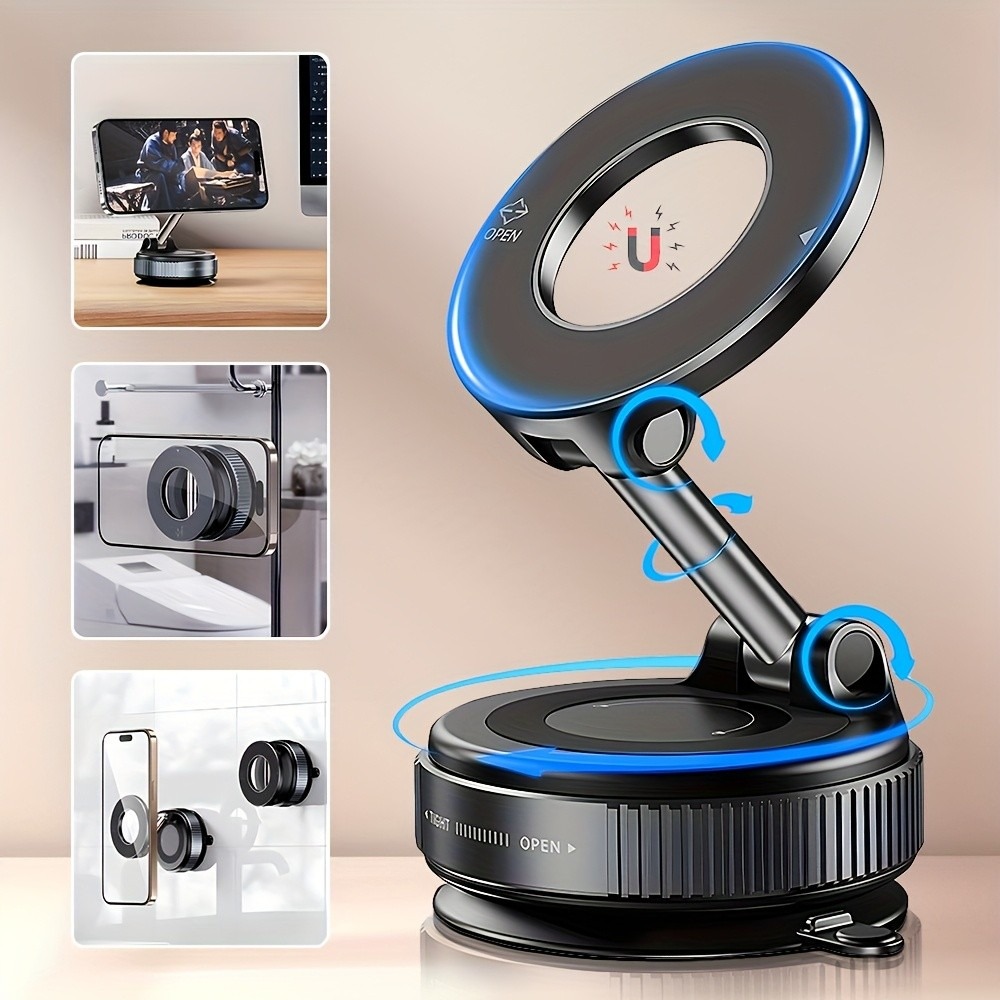 Travel Accessories Officeworks - Suction Cup Magnetic Phone Holder Vacuum