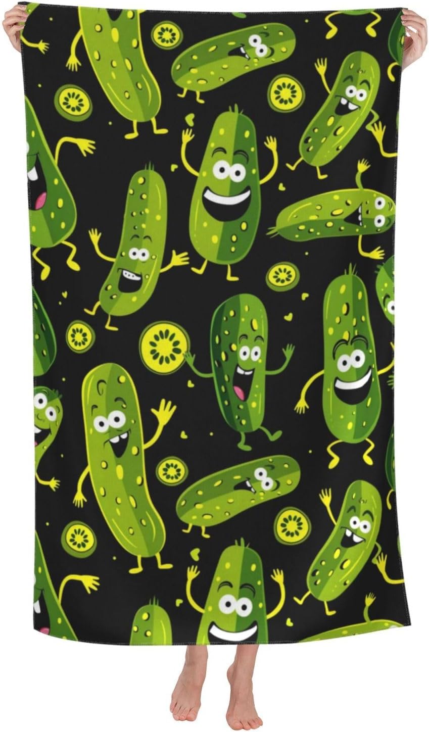 Funny Pickle Beach Towel, Soft - đánh giá và giá Travel Towel Quick Dry