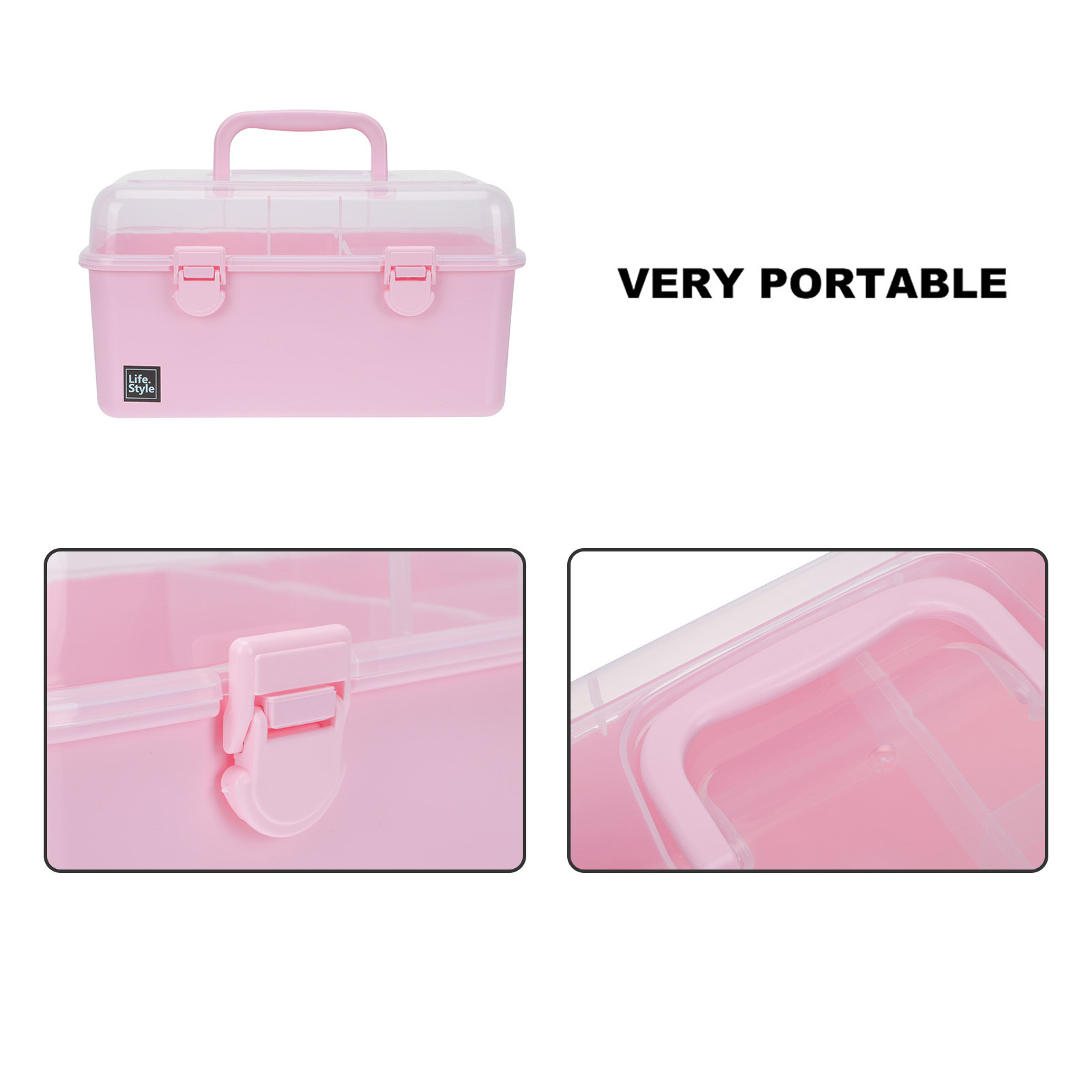 1Pcs Two-Level Hair Accessory  - đánh giá và giá Accessories Travel Jewelry Box