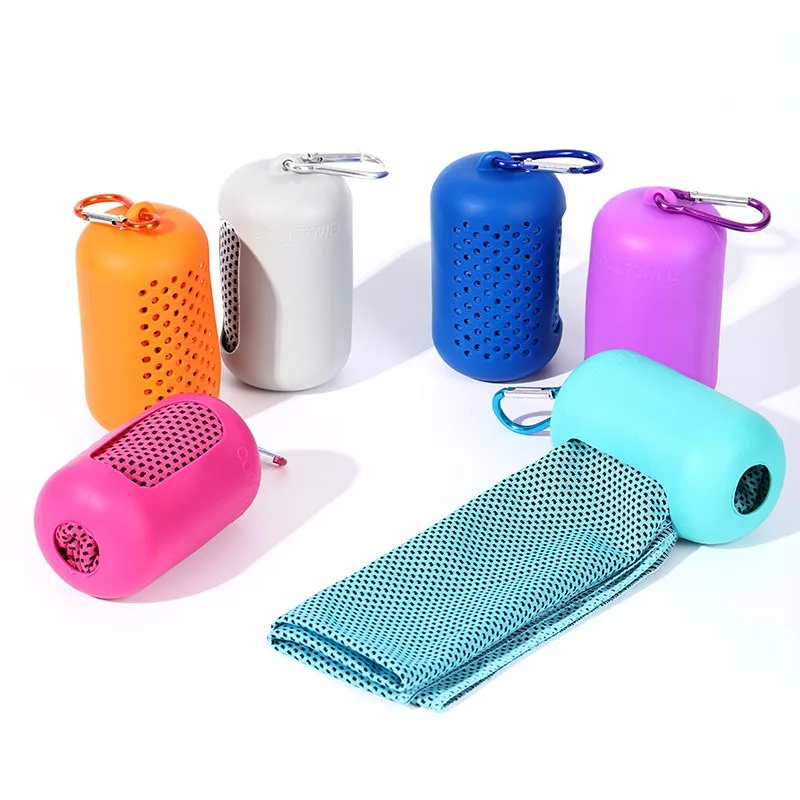 Cooling Towel with Portable Ca - đánh giá và giá Travel Towel Quick Dry