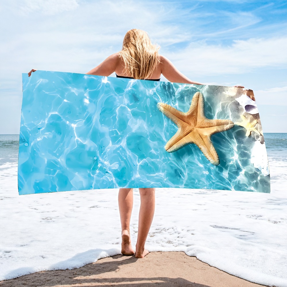 27.5x55inch Blue Ocean Jellyfi - đánh giá và giá Travel Towel Quick Dry
