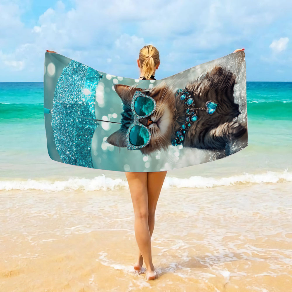 1pc Oversized Microfiber Beach - đánh giá và giá Travel Towel Quick Dry