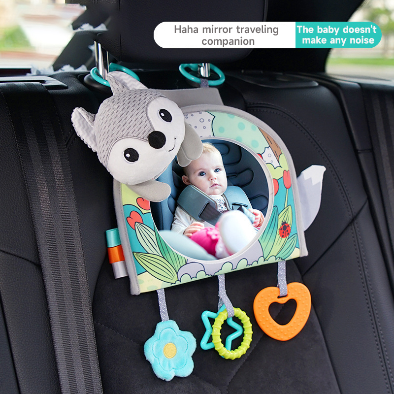 Baby Car Seat Mirror Toys Kids - đánh giá và giá Travel Accessories Baby