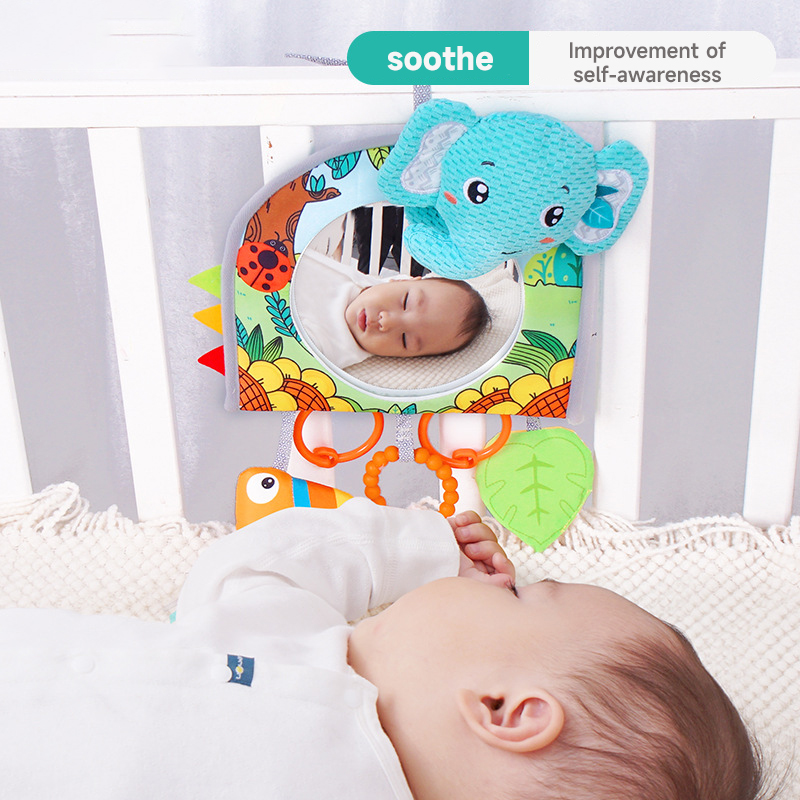 Baby Car Seat Mirror Toys Kids - đánh giá và giá Travel Accessories Baby
