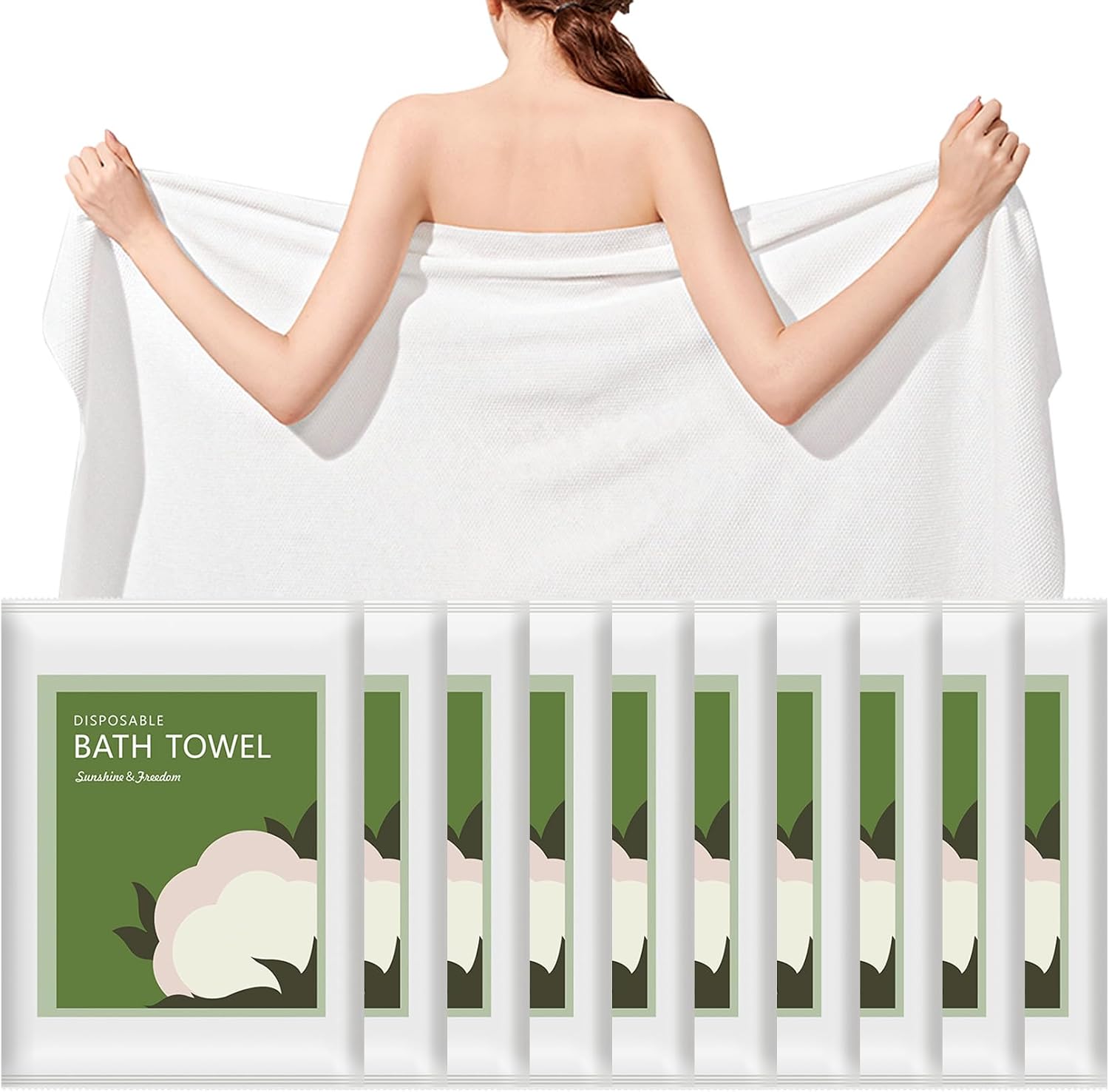 Disposable Bath Towels 10Pcs 5 - đánh giá và giá Travel Towel Quick Dry