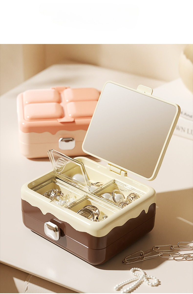 Portable Jewelry Organizer Min - đánh giá và giá Accessories Travel Jewelry Box