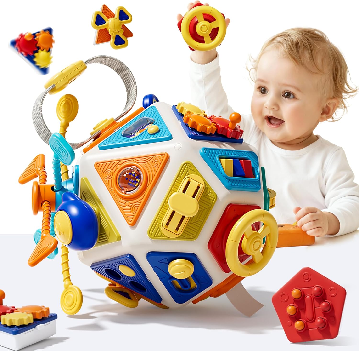 Baby Busy Board Activity Cube  - đánh giá và giá Travel Accessories Baby