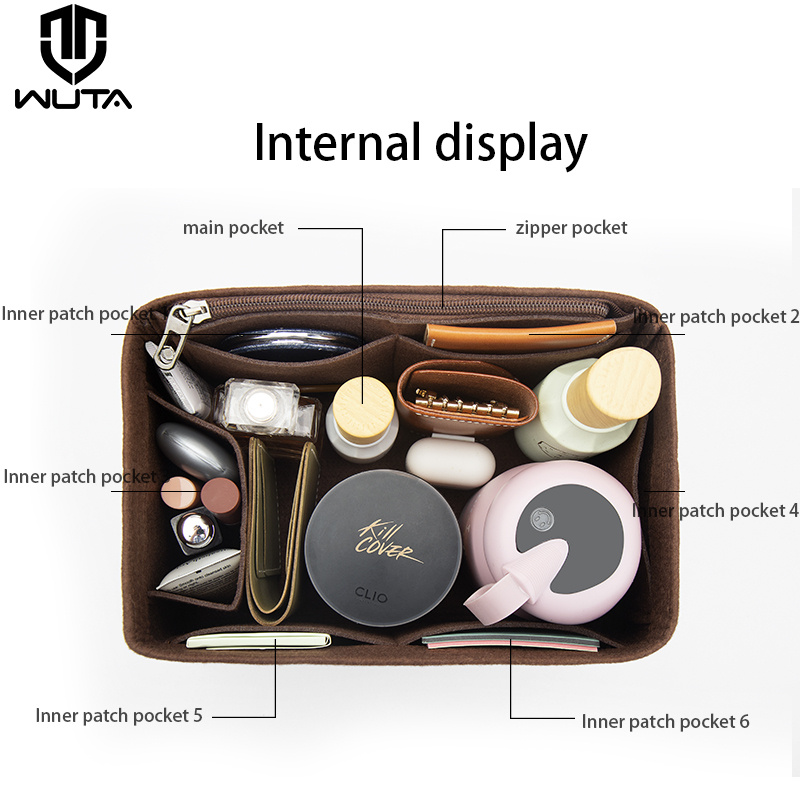 WUTA Felt Insert Bag Organizer - đánh giá và giá Travel Accessories Lv