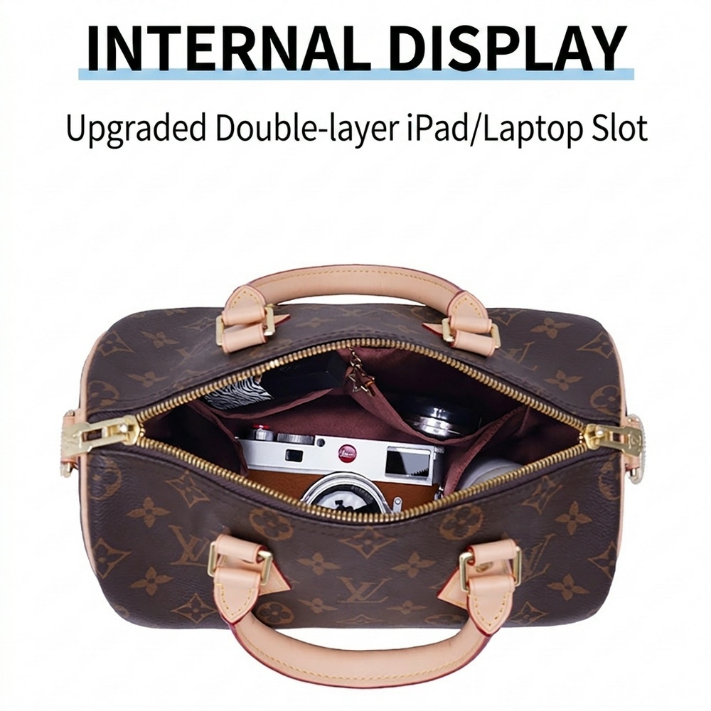 Nylon Insert Bag Organizer For - đánh giá và giá Travel Accessories Lv