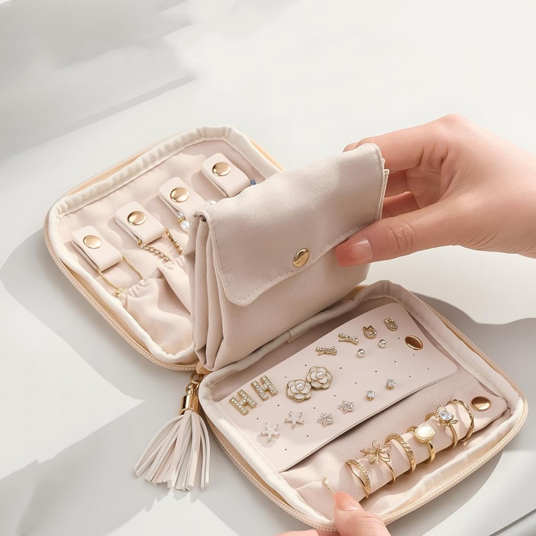 Soft Jewelry Case Organizer, P - đánh giá và giá Travel Jewellery & Accessories Organiser