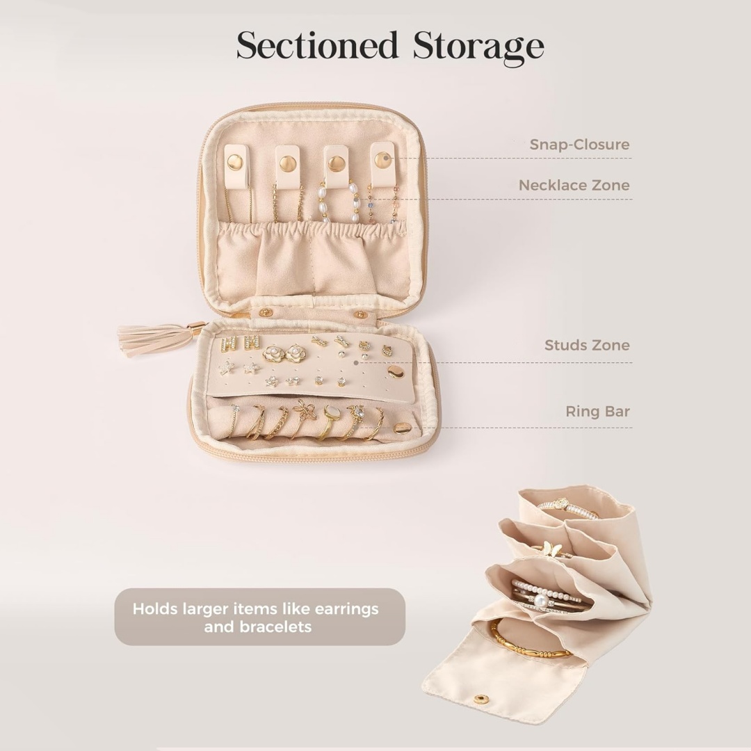 Soft Jewelry Case Organizer, P - đánh giá và giá Travel Jewellery & Accessories Organiser