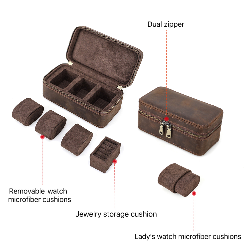 CONTACT'S FAMILY 3 Grids Genui - đánh giá và giá Travel Jewellery & Accessories Organiser
