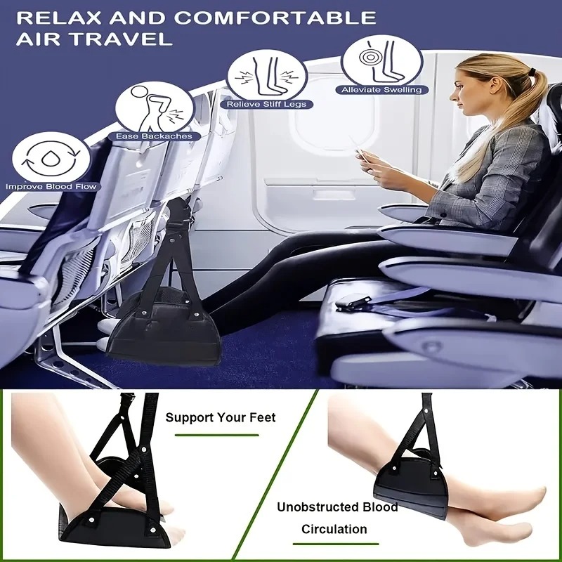 Portable hammock leg rest, air - đánh giá và giá Travel Accessories On Plane