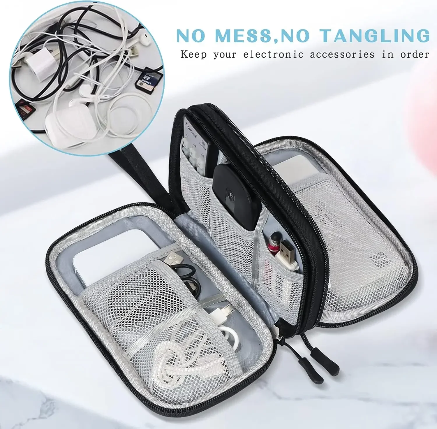 Travel Cable Bag Portable Digi - đánh giá và giá Travel Accessories Electronics