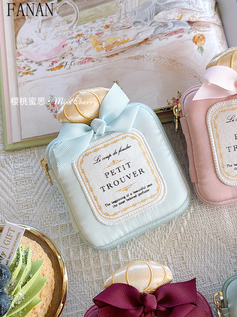 Cute Girly Mini Bowknot Perfum - đánh giá và giá Accessories Travel Jewelry Box
