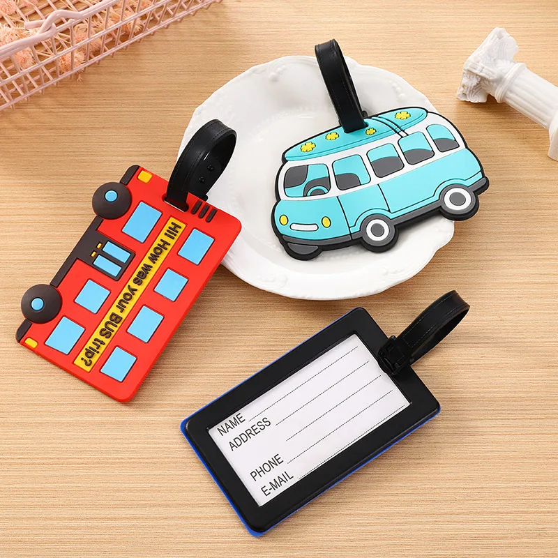 Cute Cartoon Cars PVC Silicone - đánh giá và giá Travel Accessories B&M