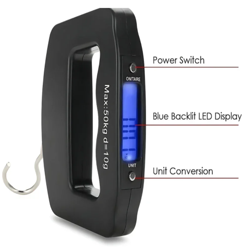 50kg/10g Travel Luggage Scale  - đánh giá và giá Travel Accessories Electronics