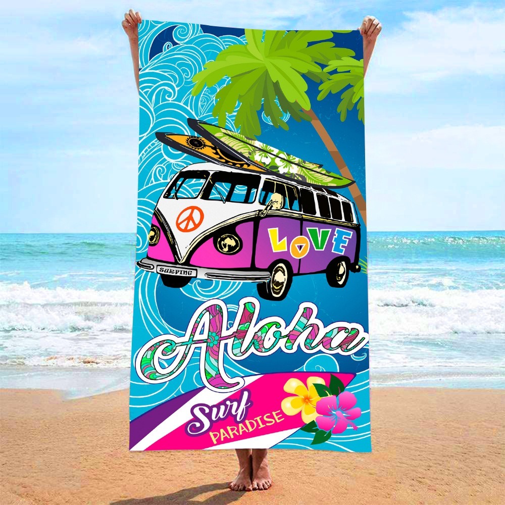Leopard Print Bath Towel 70x14 - đánh giá và giá Travel Towel Quick Dry
