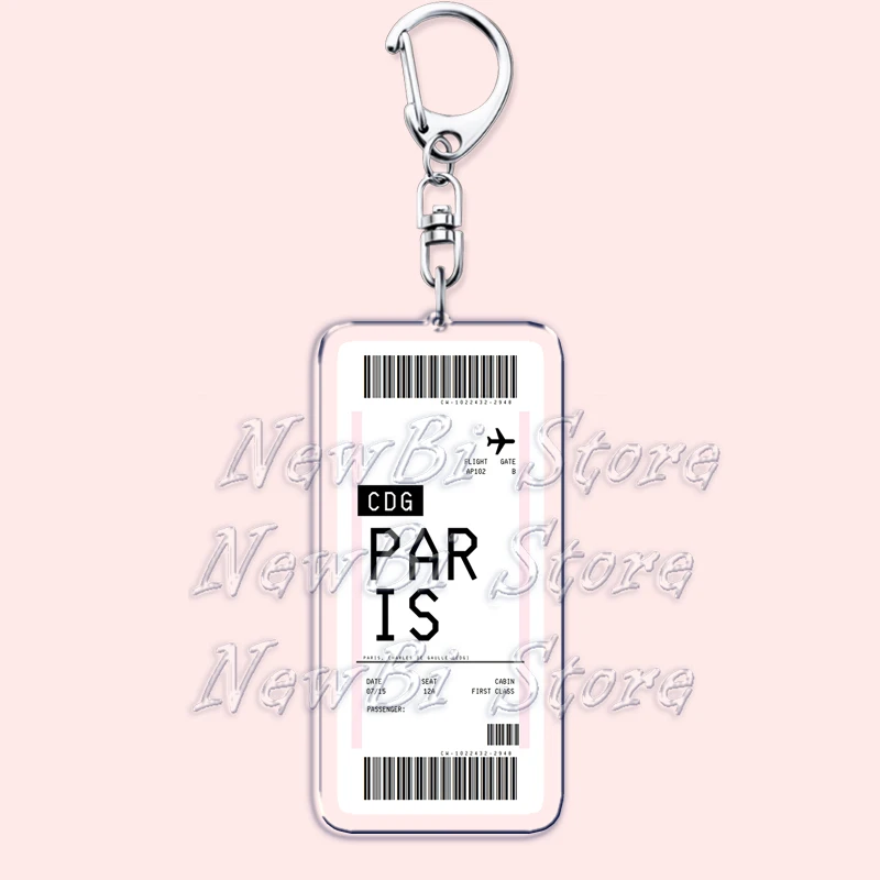 Plane Ticket Boarding Pass Key - đánh giá và giá Travel Accessories On Plane