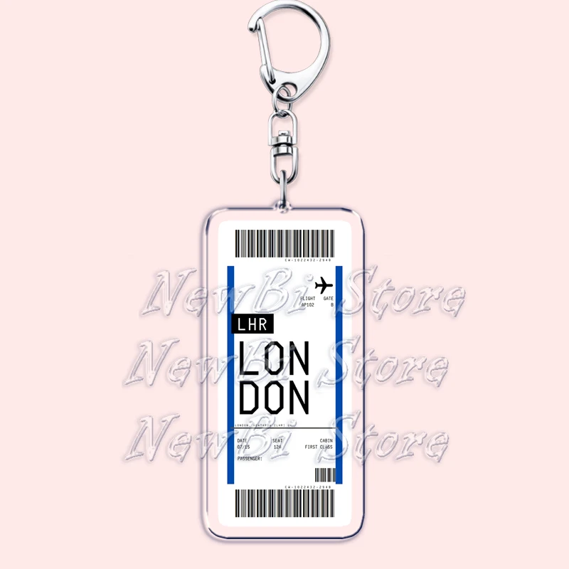 Plane Ticket Boarding Pass Key - đánh giá và giá Travel Accessories On Plane