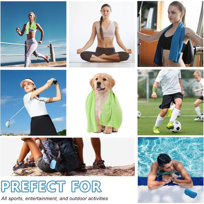 1/2pcs Cold feeling sports qui - đánh giá và giá Travel Towel Quick Dry