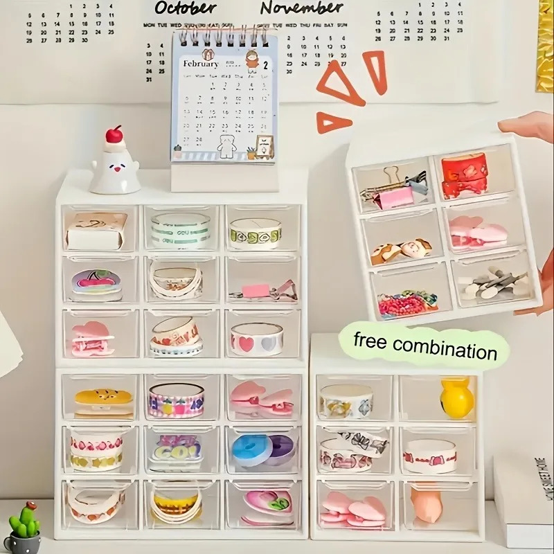 1pc Dustproof Multi-Grid Deskt - đánh giá và giá Accessories Travel Jewelry Box