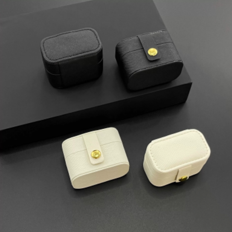 Leather Portable Jewelry Box D - đánh giá và giá Accessories Travel Jewelry Box