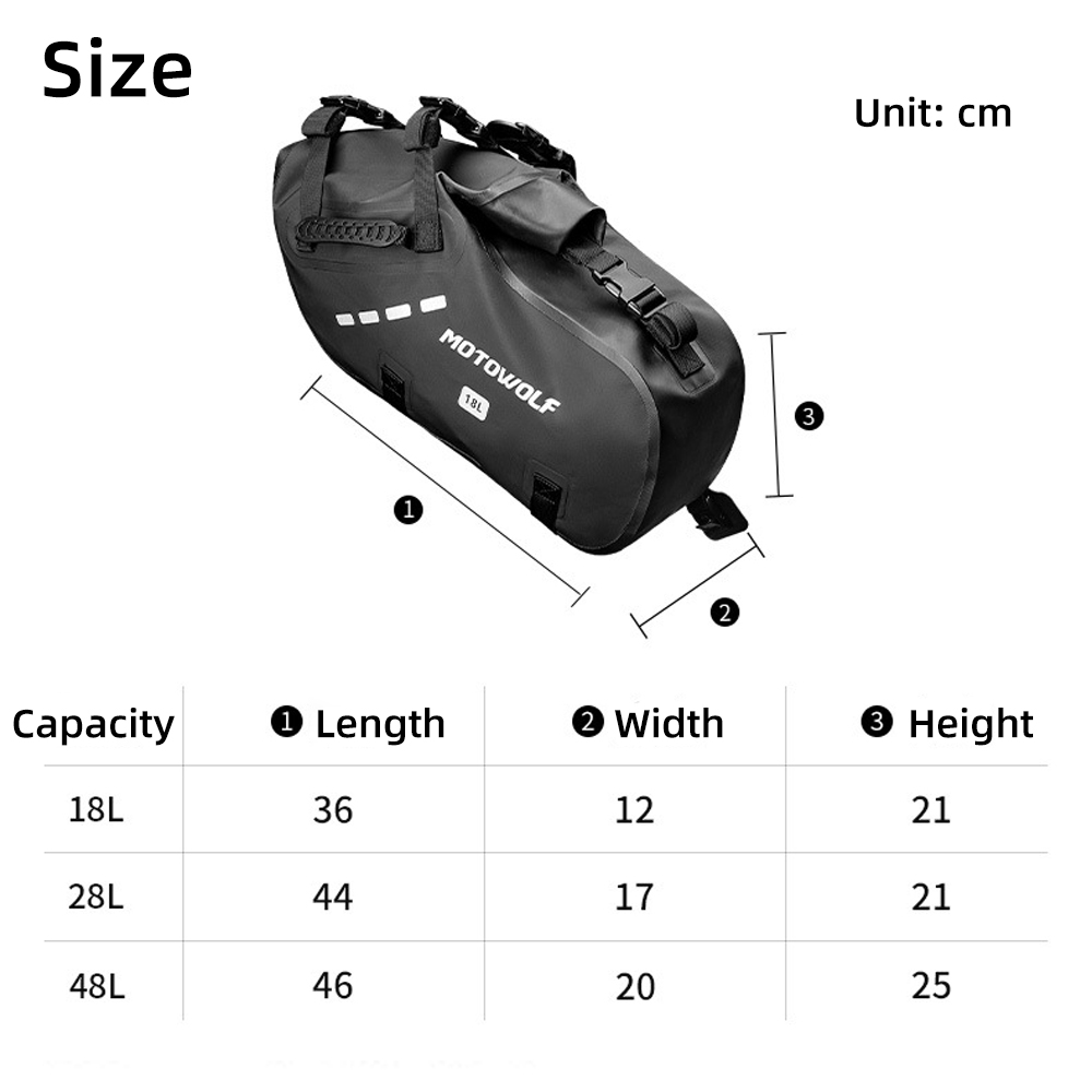 Waterproof Motorcycle Saddle B - đánh giá và giá Travel Accessories B&M