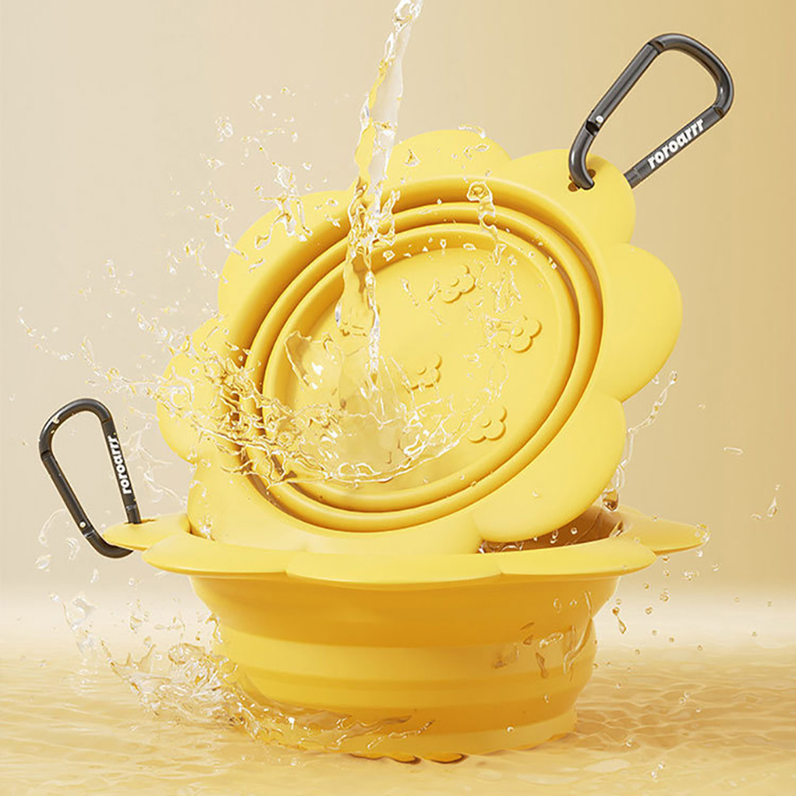 350ml Collapsible Dog Bowl Por - đánh giá và giá Travel Accessories For Dogs