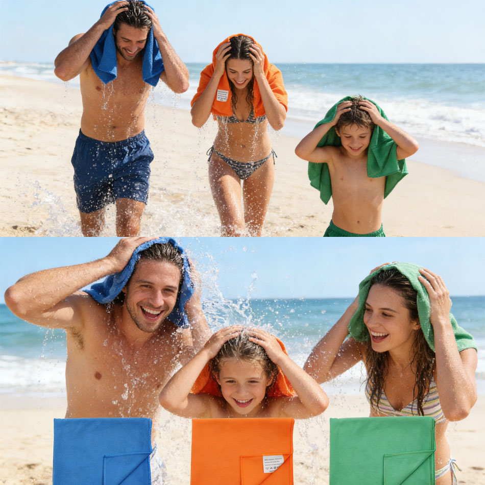 1PC Microfiber Beach Towel Qui - đánh giá và giá Travel Towel Quick Dry