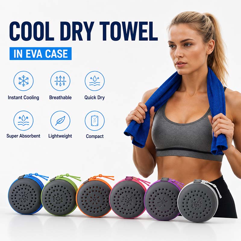 Portable Cooling Sports Towel  - đánh giá và giá Travel Towel Quick Dry
