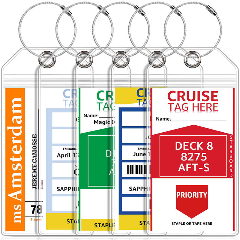 5pcs/Set Cruise Luggage Tags W - đánh giá và giá Travel Accessories On Plane
