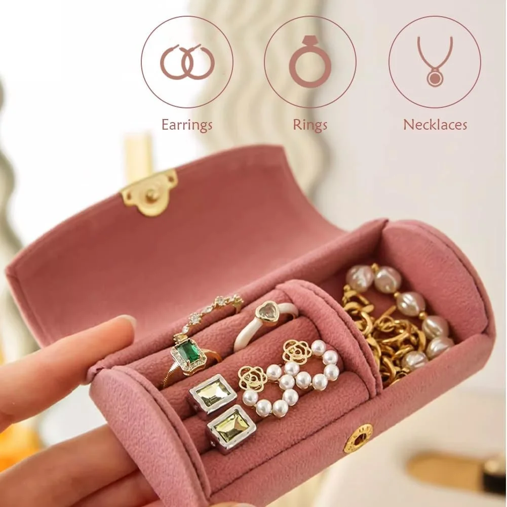 Portable Travel Velvet Jewelry - đánh giá và giá Accessories Travel Jewelry Box