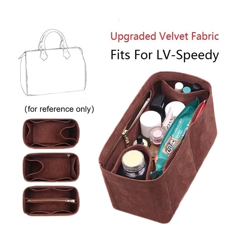Velvet Insert Bag Organizer Fo - đánh giá và giá Travel Accessories Lv